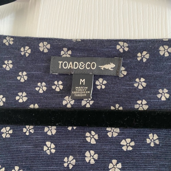 Toad&co Blue Floral Dress - Picture 2 of 4
